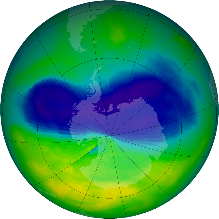 Ozone Map 2002-09-22